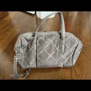 Vera Bradley gray & silver bag